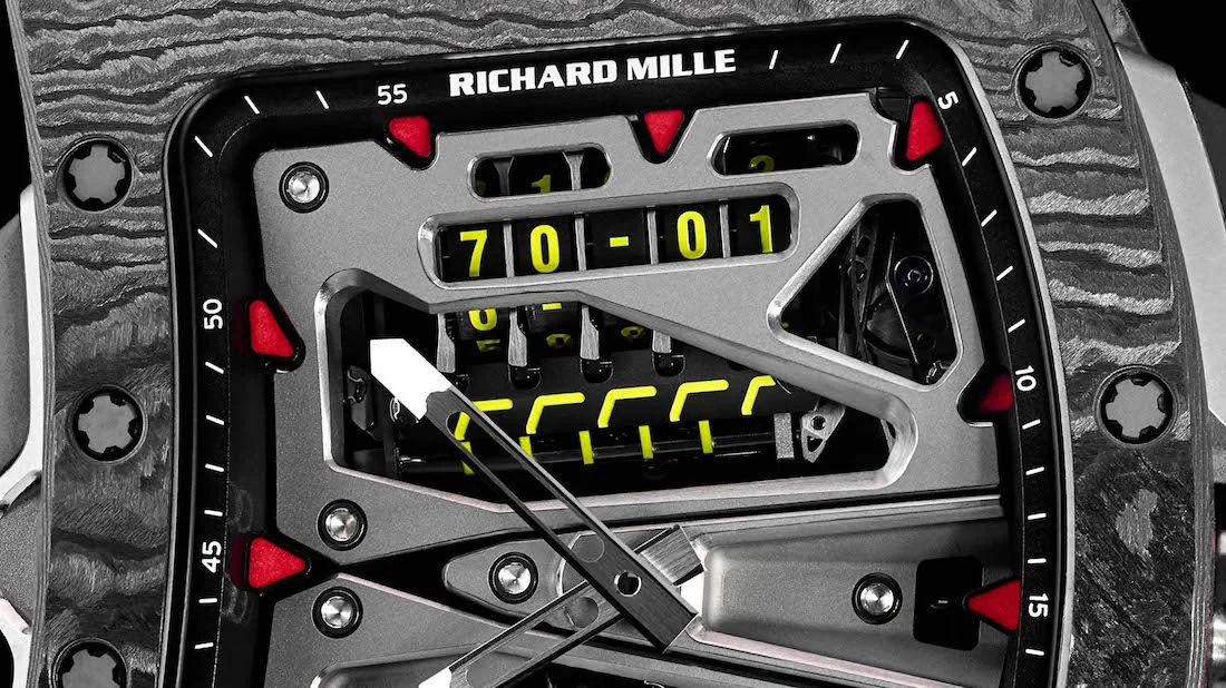 richard mille cycling watch