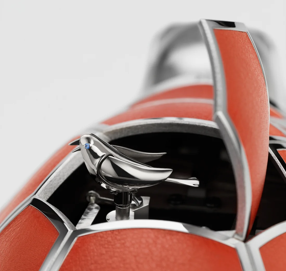 News: Presenting the MB&F Automatons Kelys & Chirp. A Collaboration with Reuge and Nicolas Court.