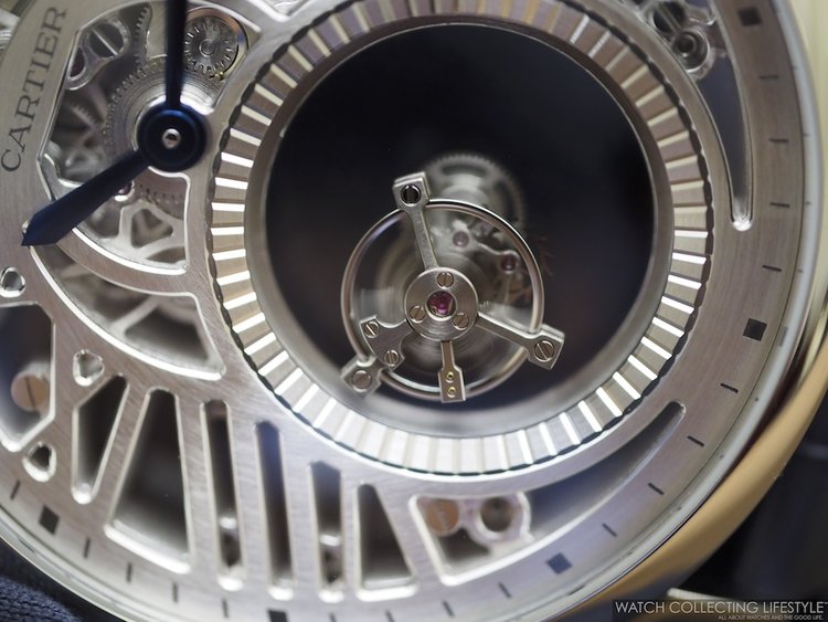 Cartier displays its latest mysterious movement and flying tourbillon  watches at Watches & Wonders 2015
