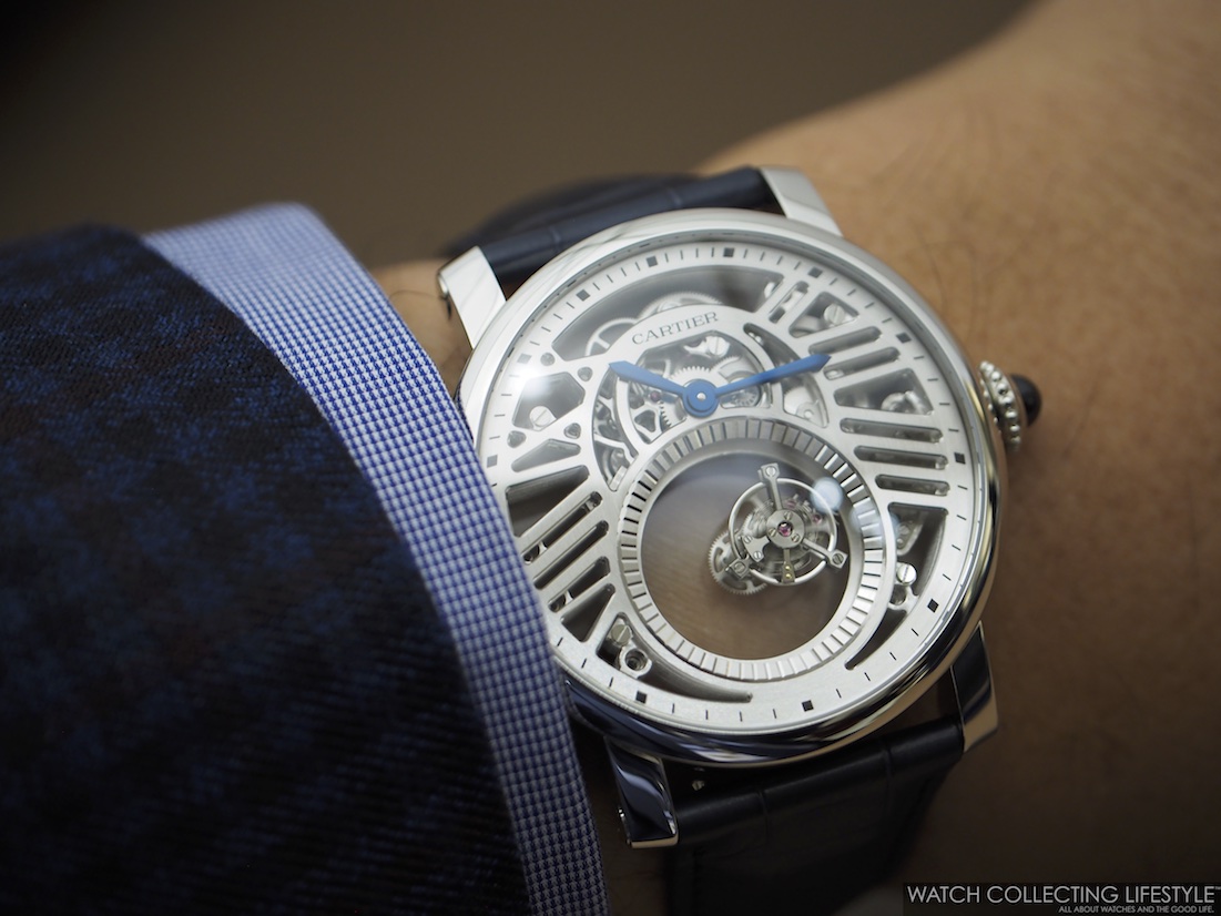 SIHH 2018: Rotonde de Cartier Skeleton Mysterious Double Tourbillon. Live  Pictures & Pricing. — WATCH COLLECTING LIFESTYLE