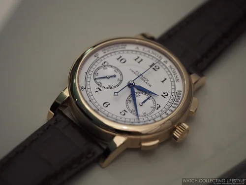 Insider A Lange Sohne 1815 Chronograph In 18k Pink Gold Hands On With A Cornerstone Timepiece From Germany S Finest Watchmaker Watch Collecting Lifestyle