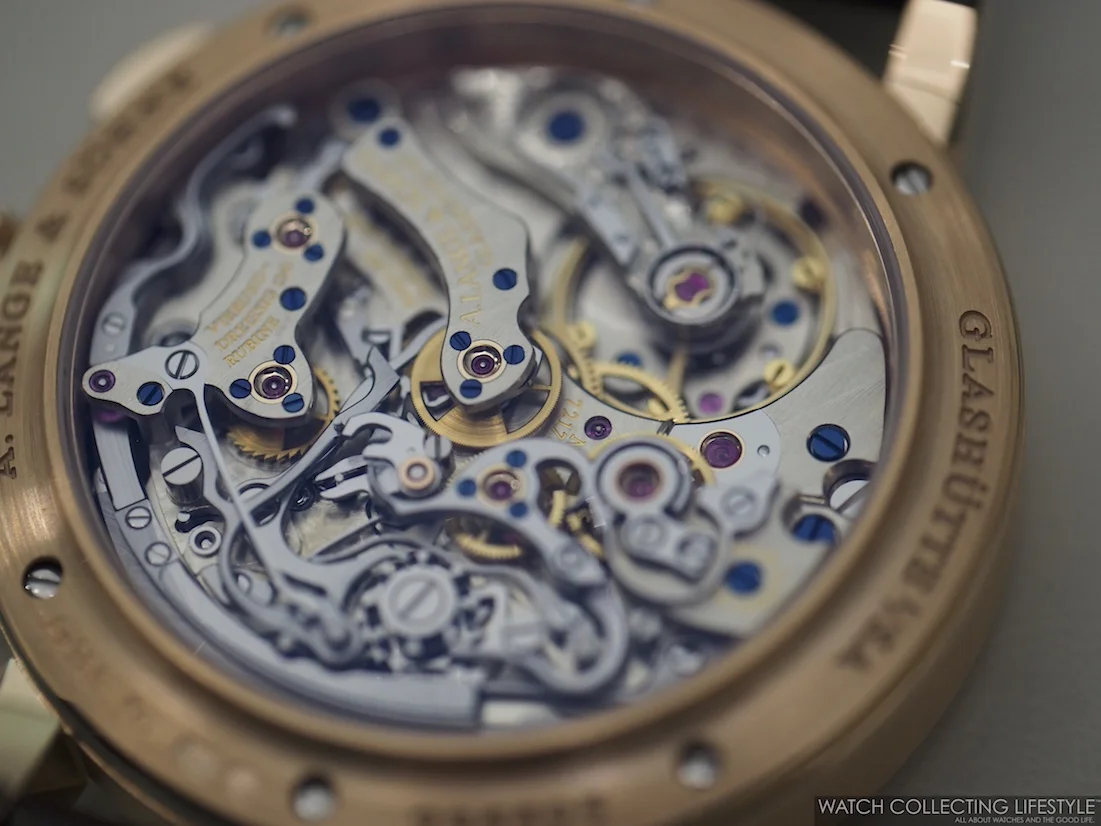 Insider A Lange Sohne 1815 Chronograph In 18k Pink Gold Hands On With A Cornerstone Timepiece From Germany S Finest Watchmaker Watch Collecting Lifestyle