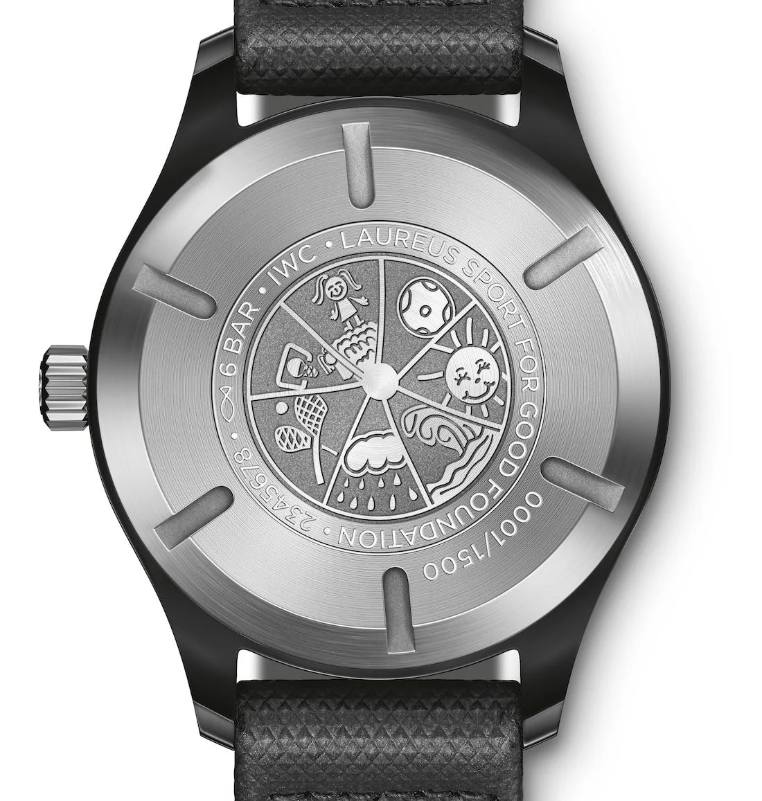 iwc schaffhausen laureus sport for good foundation