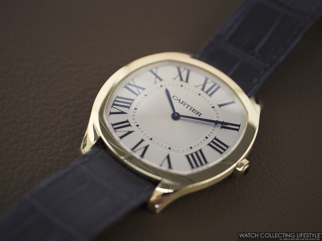 cartier drive extra flat white gold