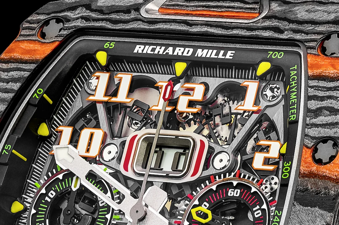 News: Richard Mille Unveils RM 11-03 McLaren Automatic Flyback Chronograph with McLaren Automotive at the 88th Geneva Motor Show. A 500-Piece Limited Edition.