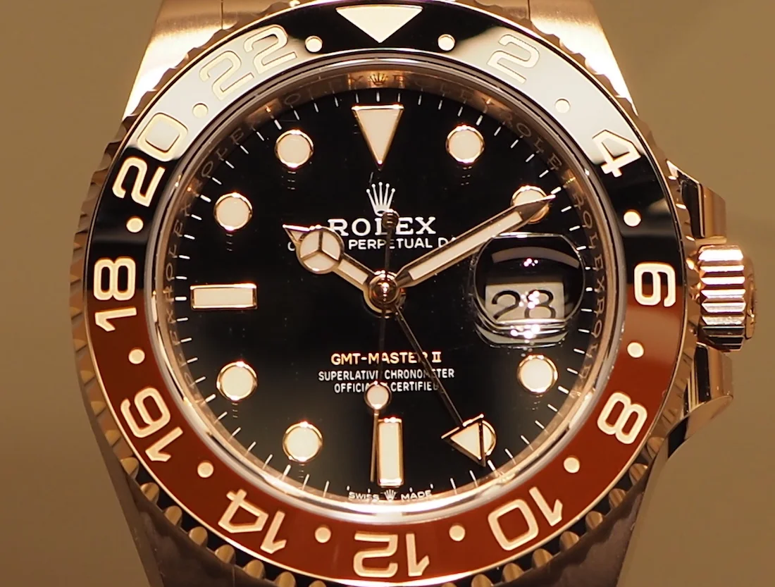 Baselworld 2018: Rolex GMT Master II Everose Gold ref. 126715CHNR. The Root Beer is Back, Sort Of.