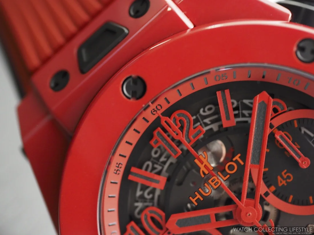 red hublot watch price