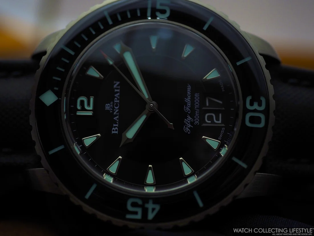 blancpain fifty fathoms grande date