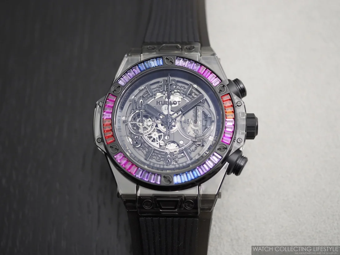hublot unico sapphire rainbow