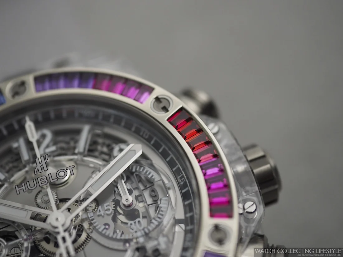 hublot unico sapphire rainbow