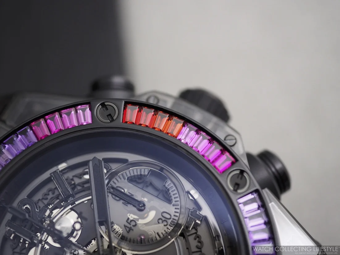 hublot unico sapphire rainbow
