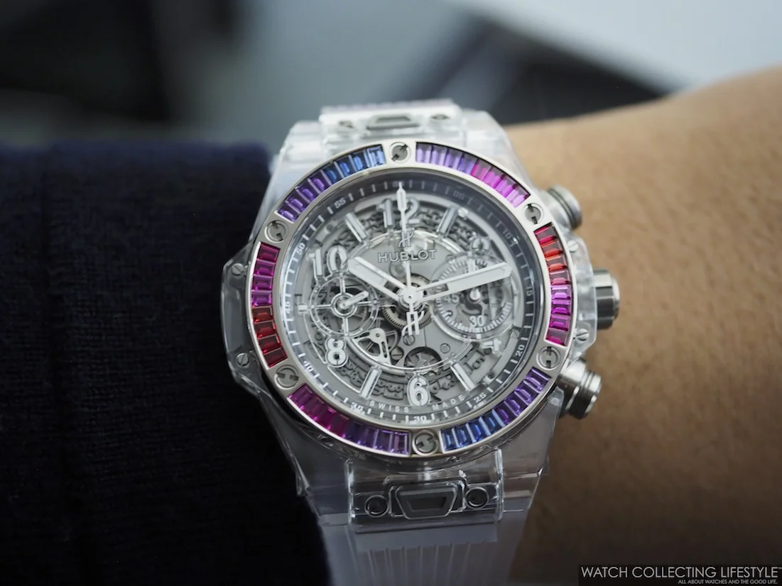 hublot unico sapphire rainbow