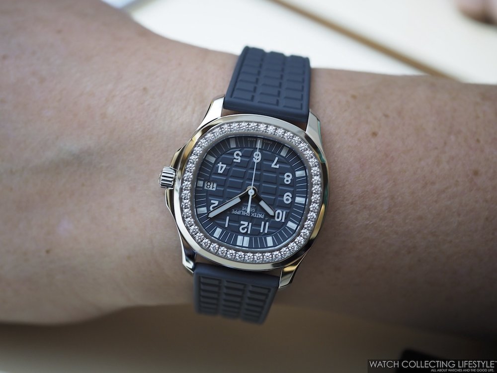 Insider Patek Philippe Ladies Aquanaut Luce Misty Blue Ref 5067a 025 A Blue Greyish Dial And Strap Like No Other Watch Collecting Lifestyle