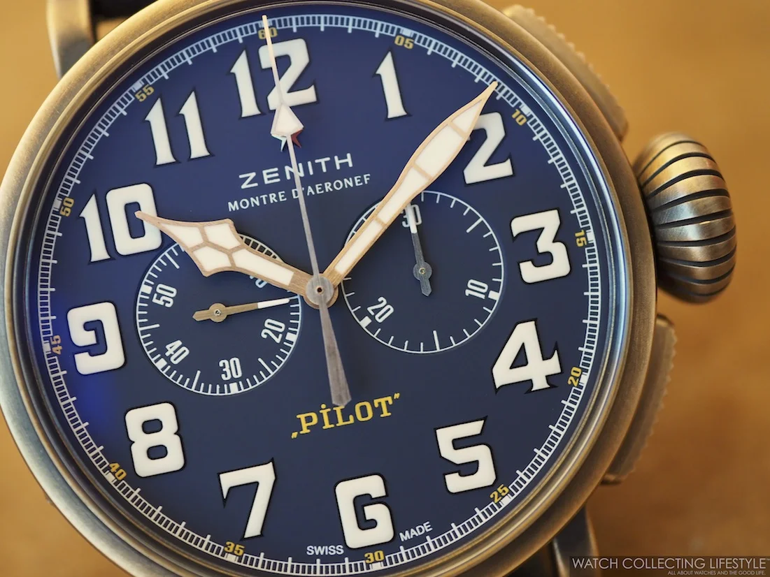 zenith pilot type 20 chronograph extra