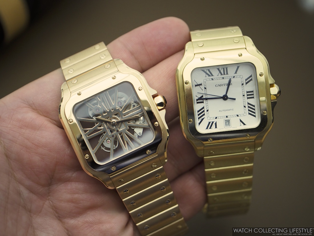 used cartier santos watches