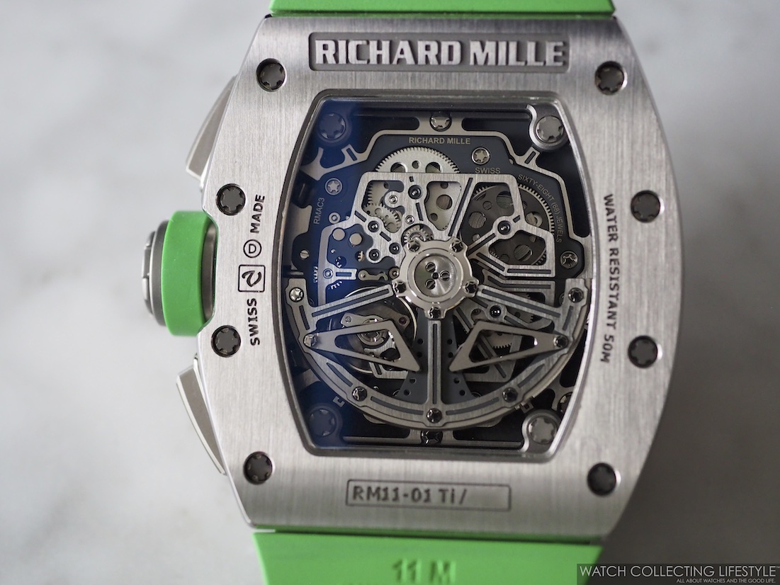 Rare Bird: Richard Mille RM11-01 Roberto Mancini Titanium Rare Bird: Richard Mille RM11-01 Roberto Mancini Titanium