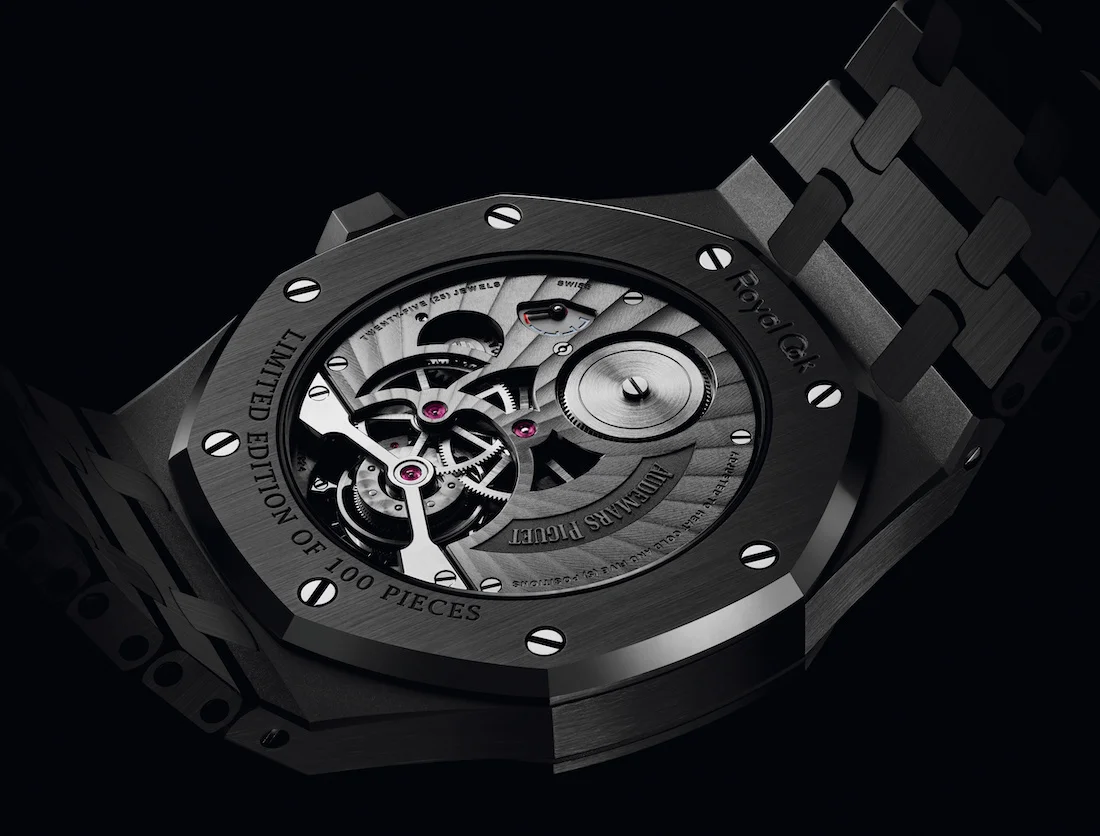 SIHH 2019 Audemars Piguet Royal Oak Tourbillon Extra Thin Black Ceramic ref. 26522CE. A 100 Piece Limited Edition. WATCH COLLECTING LIFESTYLE