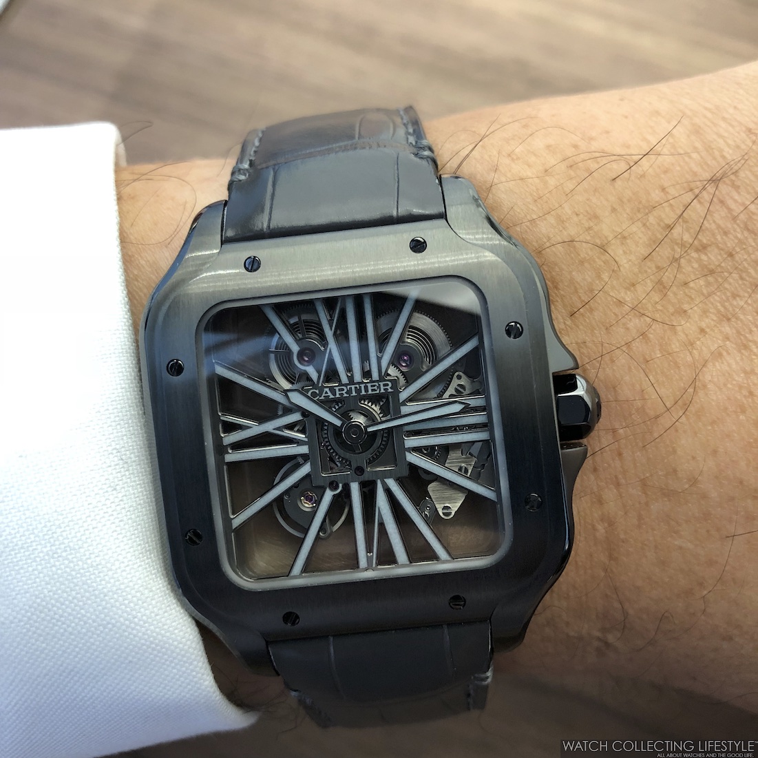 cartier skeleton watch for sale