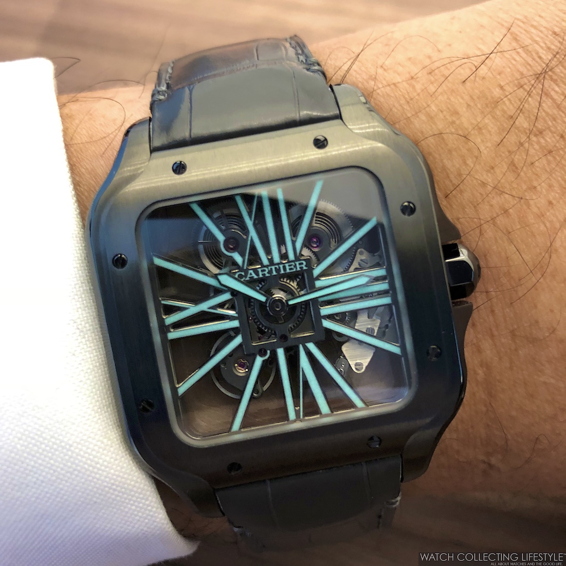 cartier skeleton watch