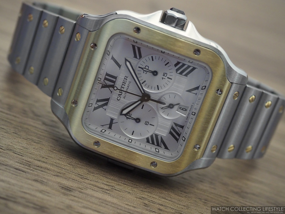 cartier santos chronograph movement