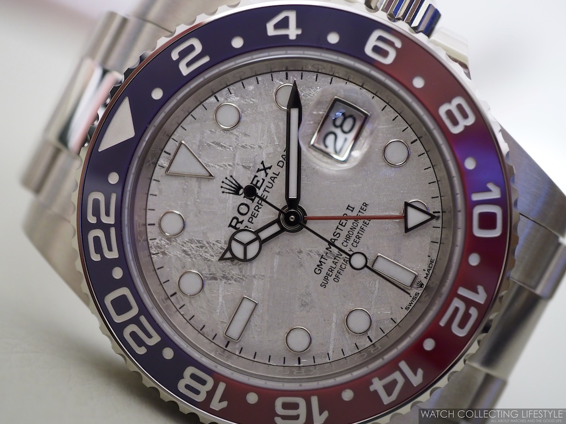 rolex meteorite dial gmt