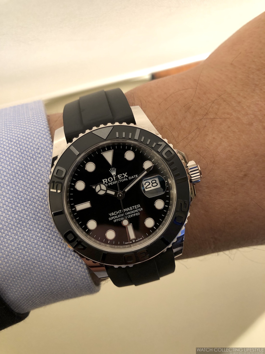 Rolex - A wrist shot of my favorite Rolex Yacht Master.