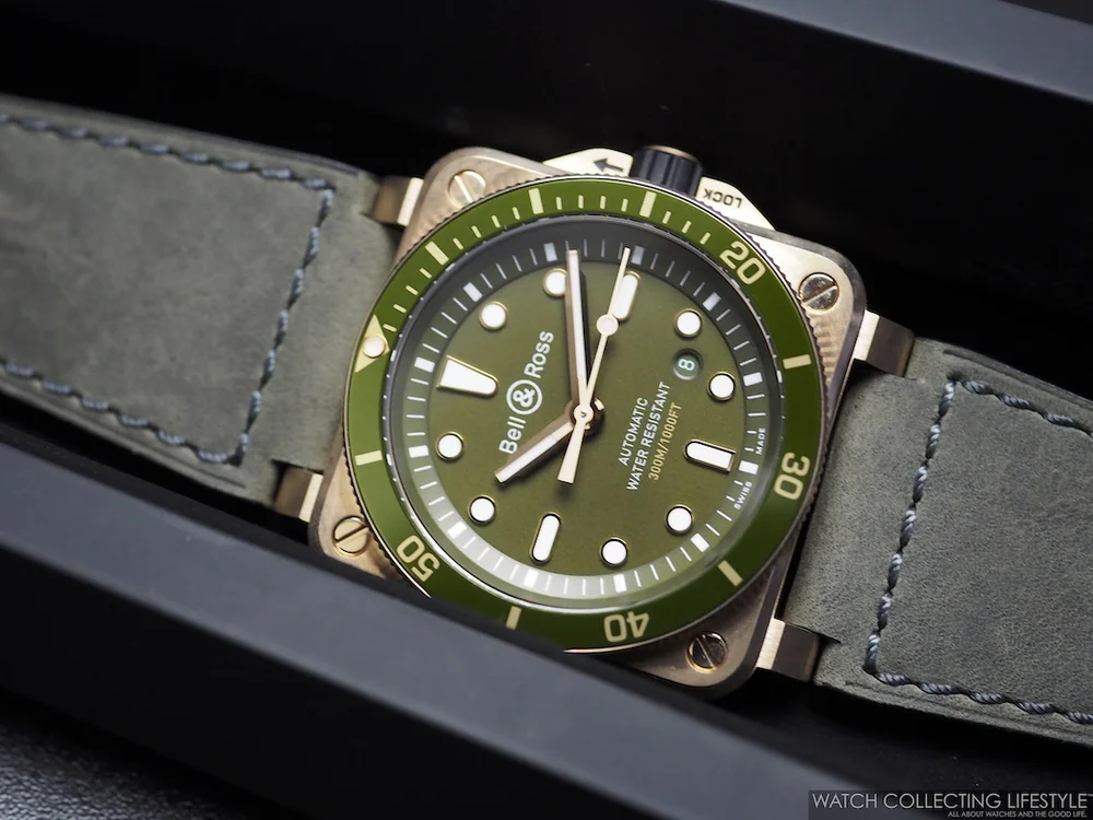 Insider Bell Ross Br 03 92 Diver Green Bronze A Stunning 999 Piece Limited Edition Watch Collecting Lifestyle