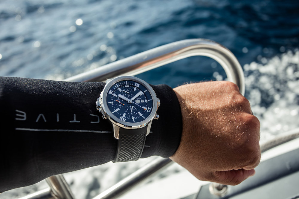 News: IWC Supports the Cousteau Divers Society to Reveal Ocean's  Temperatures — WATCH COLLECTING LIFESTYLE