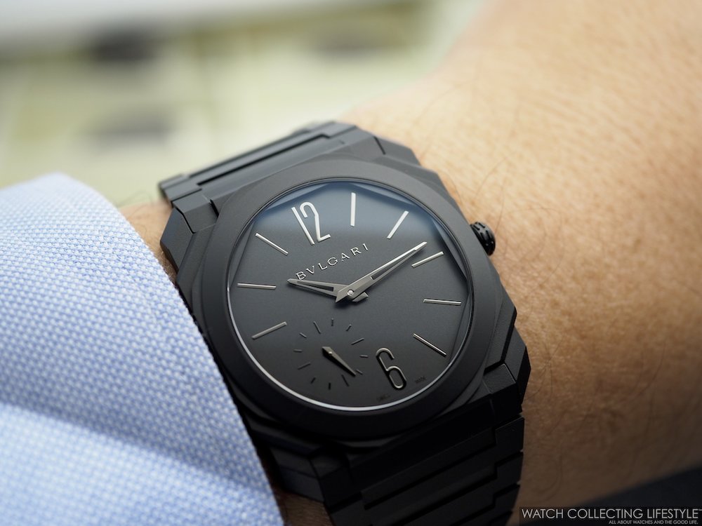 Insider: Bulgari Octo Finissimo Automatic Black Ceramic. Sandblasted for an  Understated Look. — WATCH COLLECTING LIFESTYLE