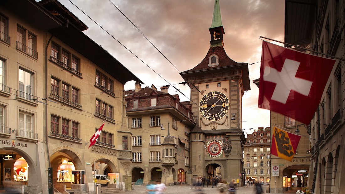 Bern’s Zytglogge Tower Clock. Photo: Bern.com