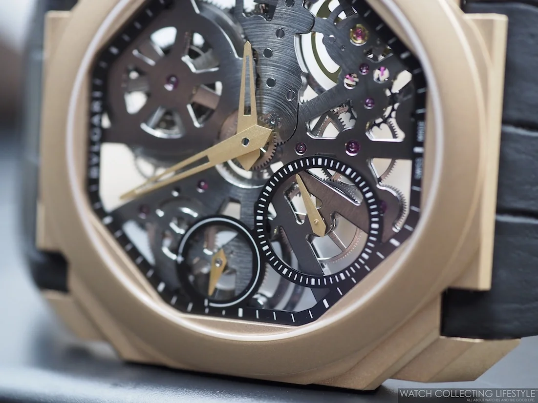 Insider: Bulgari Octo Finissimo Skeleton Power Reserve Rose Gold. A lot of Watch for the Money.