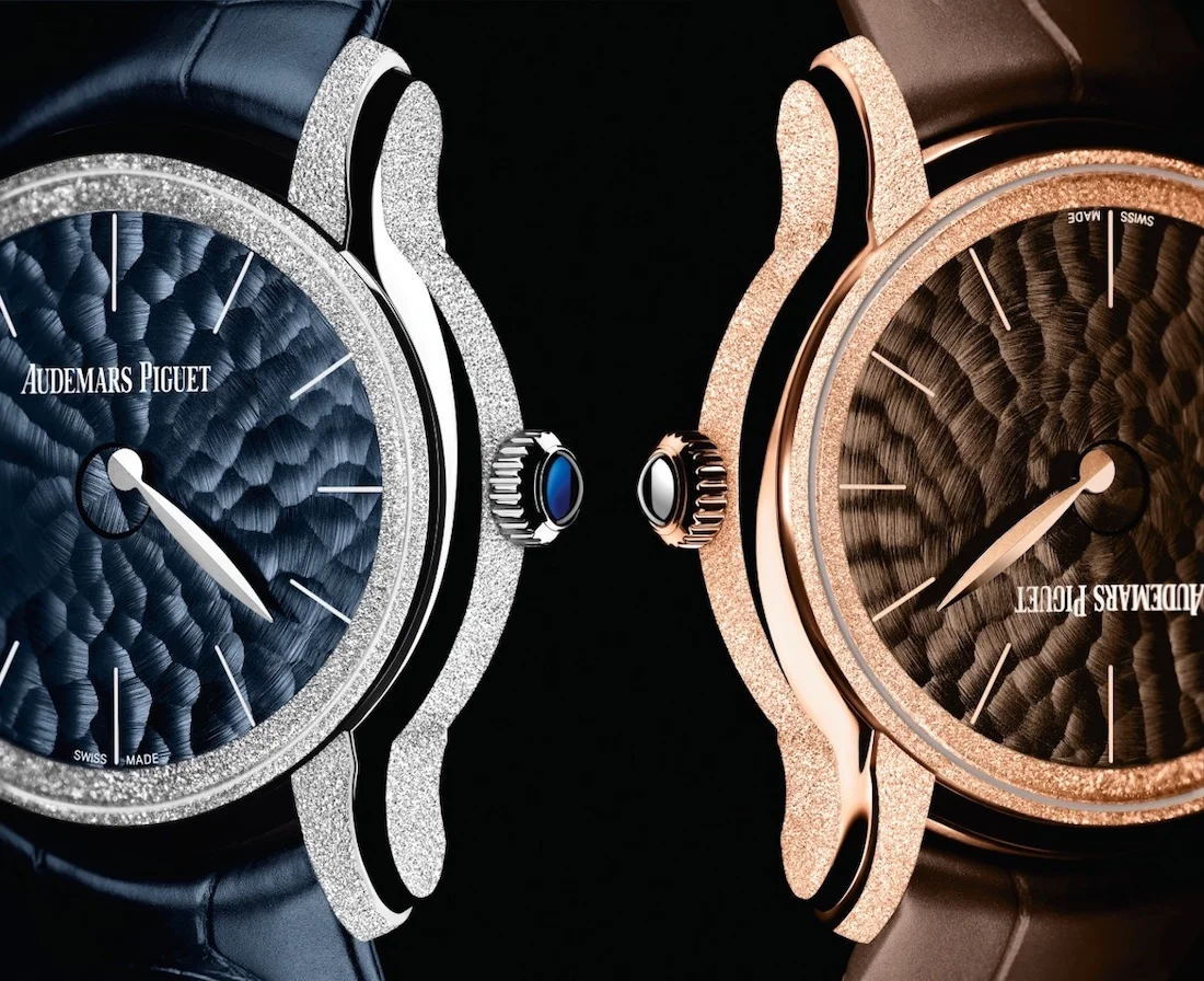 News: Presenting the Audemars Piguet Millenary Frosted Gold Philosophique ref. 77266. A Stunning One-Handed Timepiece.