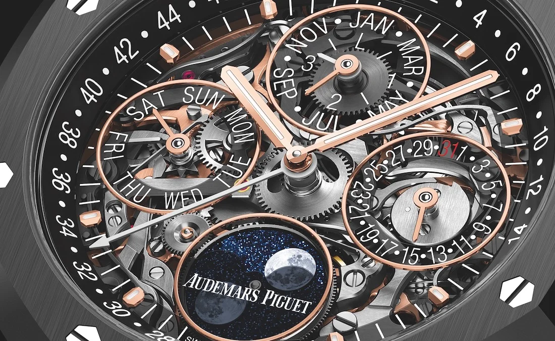 News: Presenting the Audemars Piguet Royal Oak Perpetual Calendar Openworked Black Ceramic ref. 26585CE