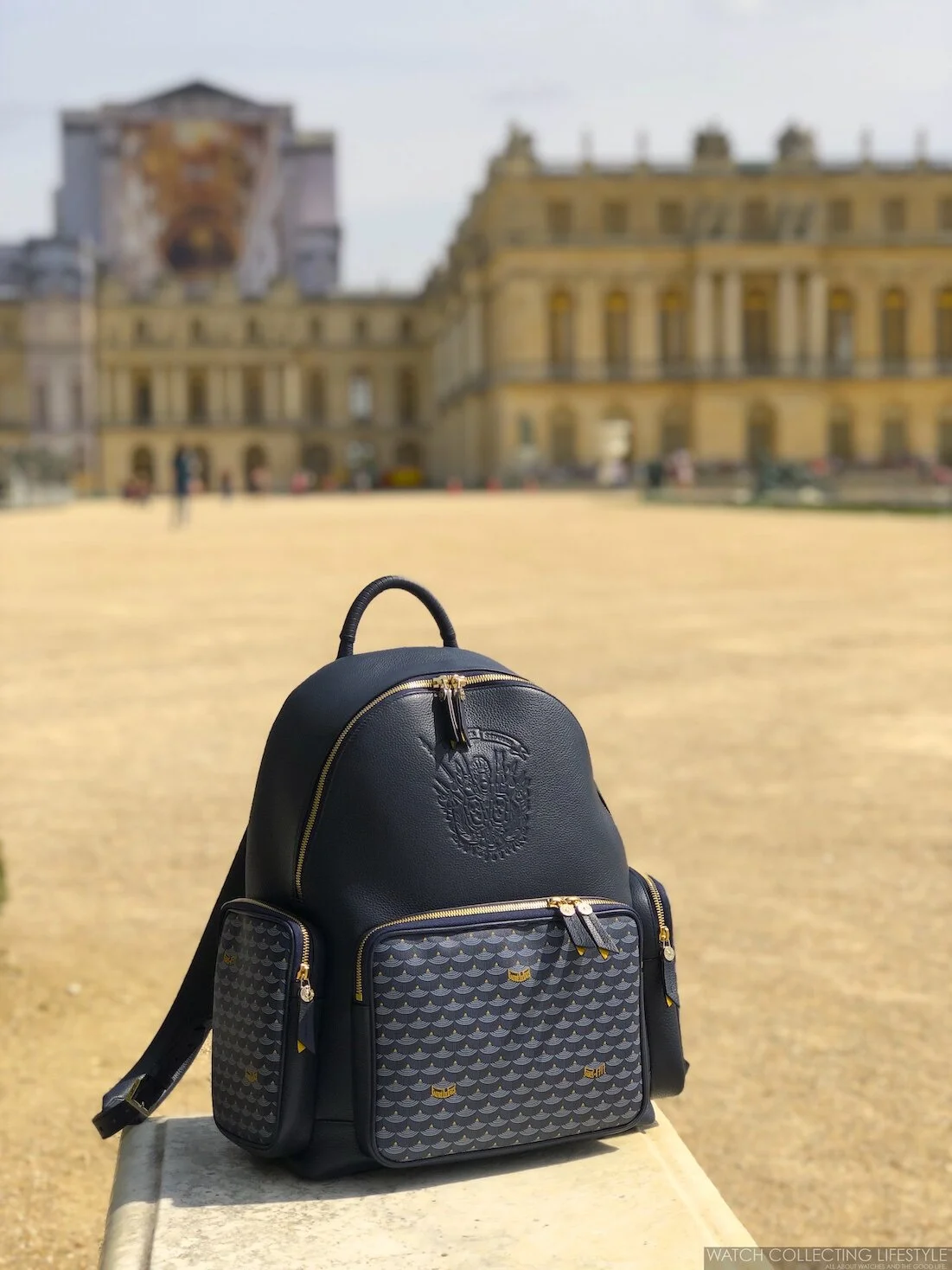 Experience: Fauré Le Page Back Up 32 Paris Blue Backpack. Perfect