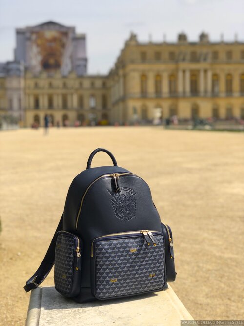 Experience: Fauré Le Page Back Up 32 Paris Blue Backpack. Perfect Match to  a Patek Philippe 5524. — WATCH COLLECTING LIFESTYLE