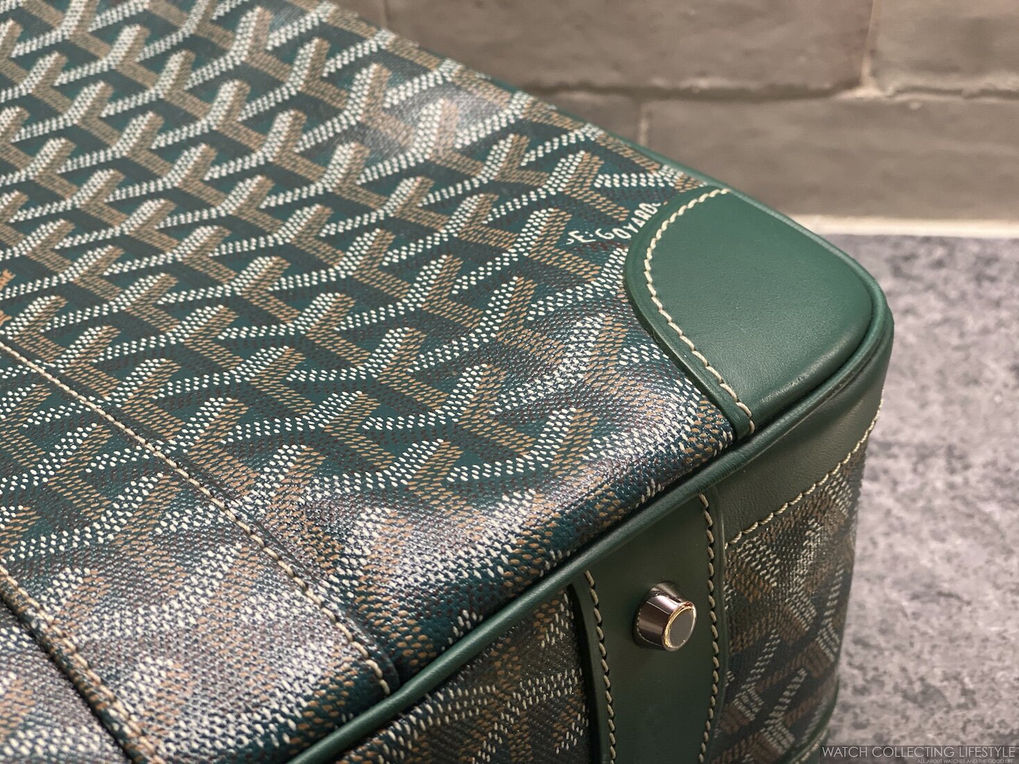This Goyard would make a great briefcase!!!