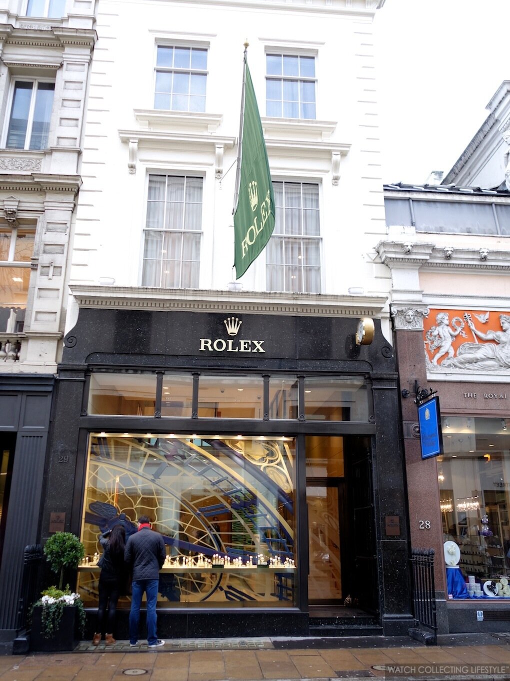 rolex boutique bond street