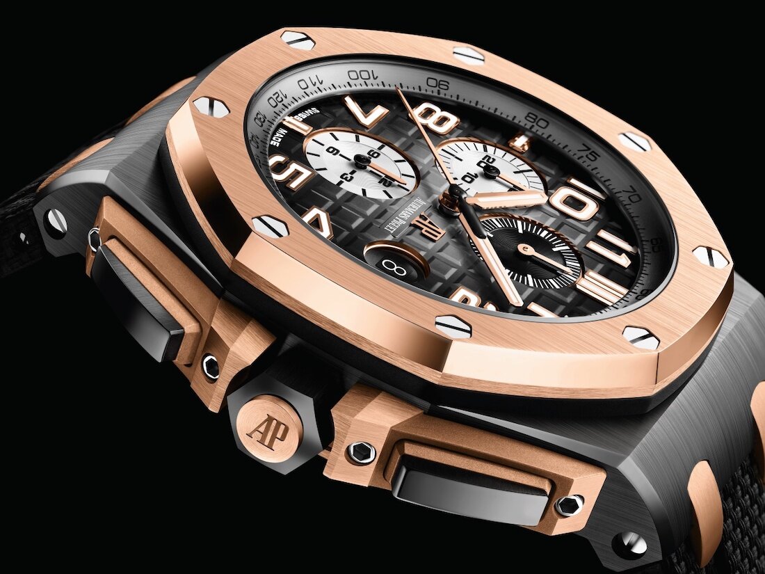 Audemars Piguet Royal Oak Offshore Chronograph in black ceramic