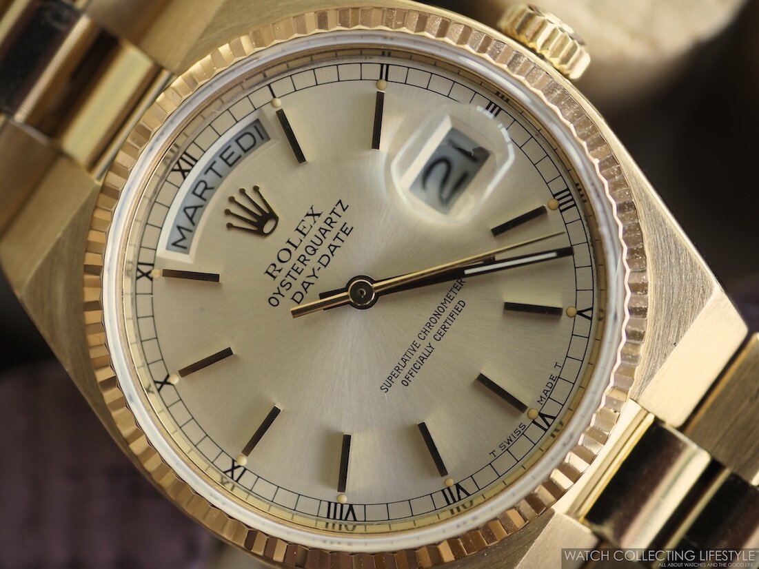 rolex president quartz