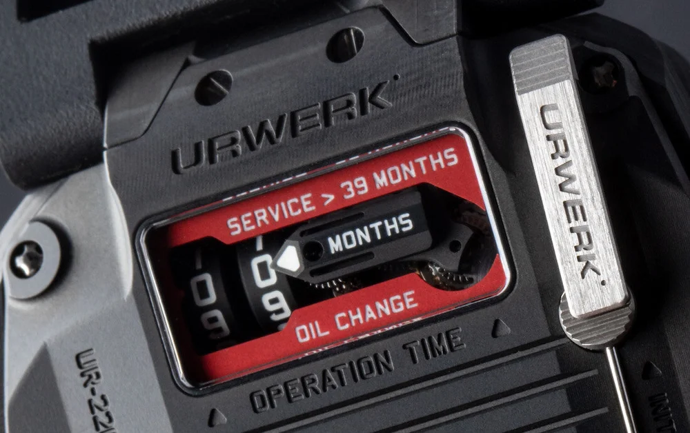 News Urwerk UR220 Falcon Project Carbon Edition with a Revamped Oil