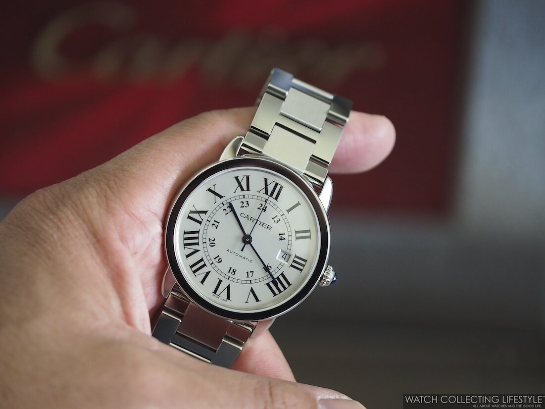cartier ronde solo watch review