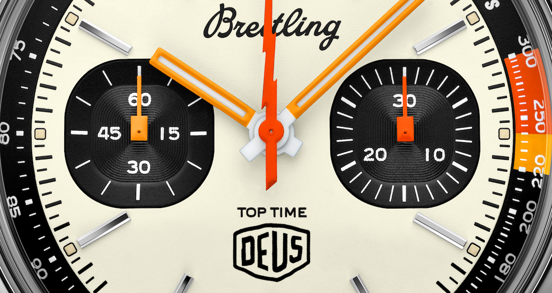 Breitling x Deus Top Time, Back In Black. 