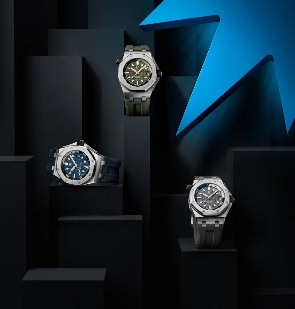 News: Audemars Piguet Royal Oak Offshore Diver Next Generation ref. 15720ST in 3 Versions