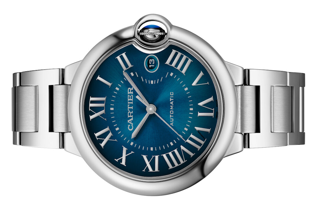 ballon bleu de cartier stainless steel watch