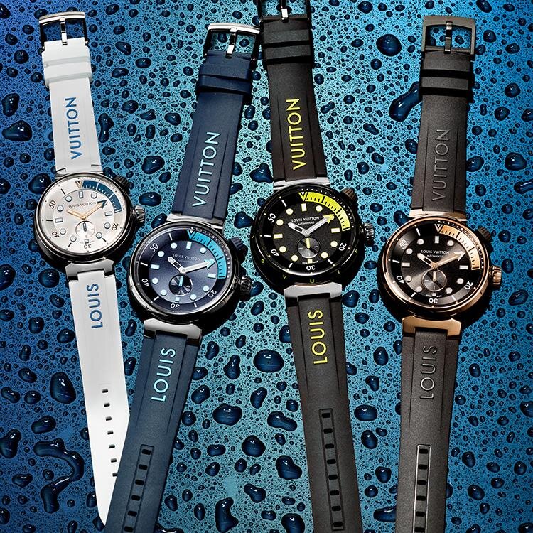 Introducing - New Olive and Orange Louis Vuitton Tambour Street Diver