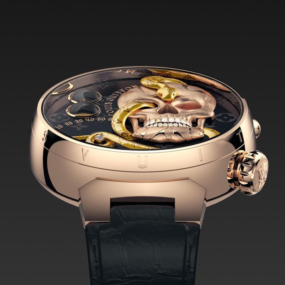 2021: Louis Vuitton Carpe Diem. the Day with this Jacquemart Watch. WATCH COLLECTING LIFESTYLE
