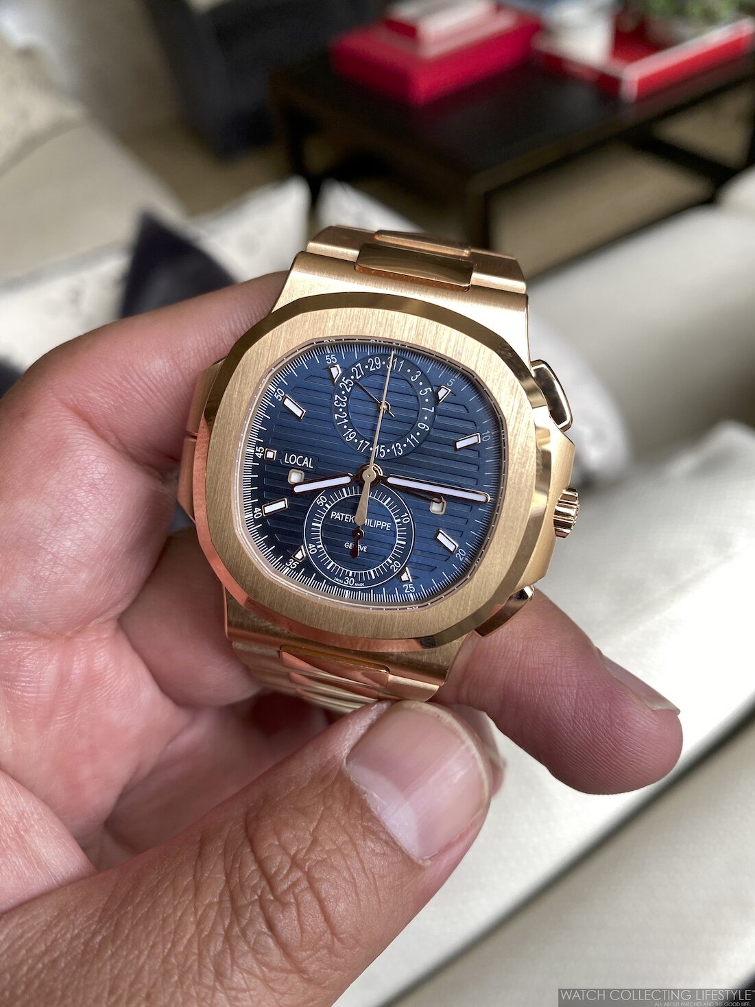 Introducing - Patek Philippe Nautilus Travel Time Chronograph 5990/1R