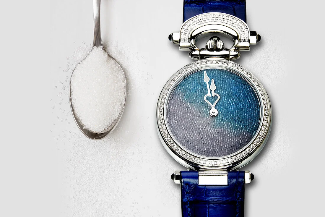 News: Bovet 1822 Miss Audrey Sweet Art. The World's First Watch Dial Ever Made with Sugar Crystals.