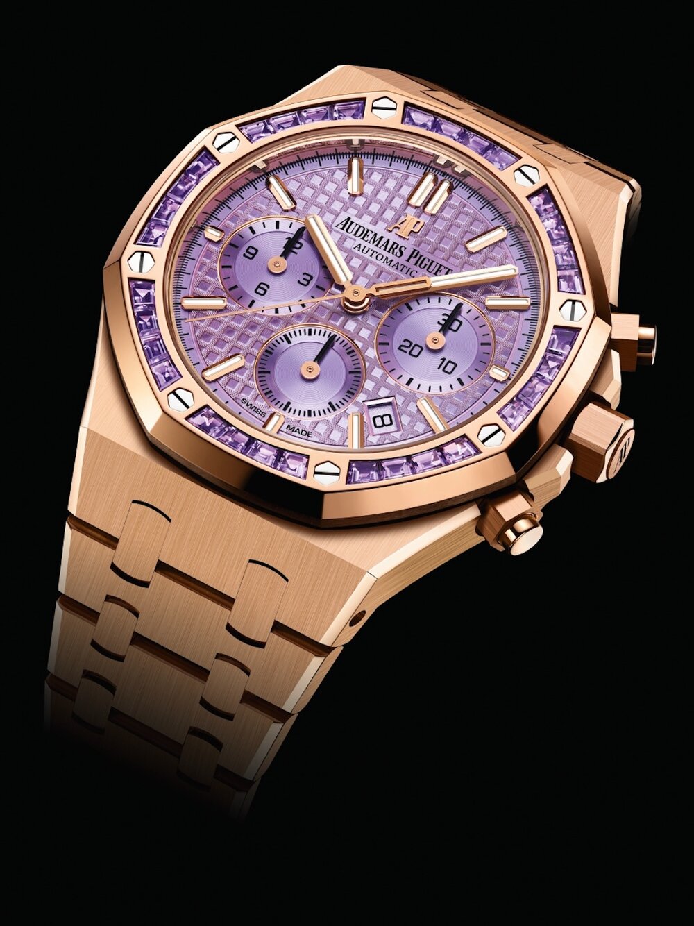 Audemars+Piguet+Royal+Oak+Chronograph+Amethyst+ref.+26319OR.AY.1256OR.01