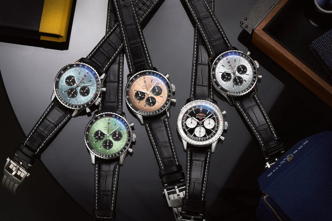 Introducing: Breitling Navitimer 70th Anniversary Collection. Three Different Sizes and the Return of the AOPA Wings logo.